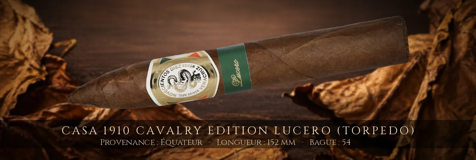 Casa 1910 Cavalry Edition Lucero (Torpedo) — Casa 1910 — Équateur