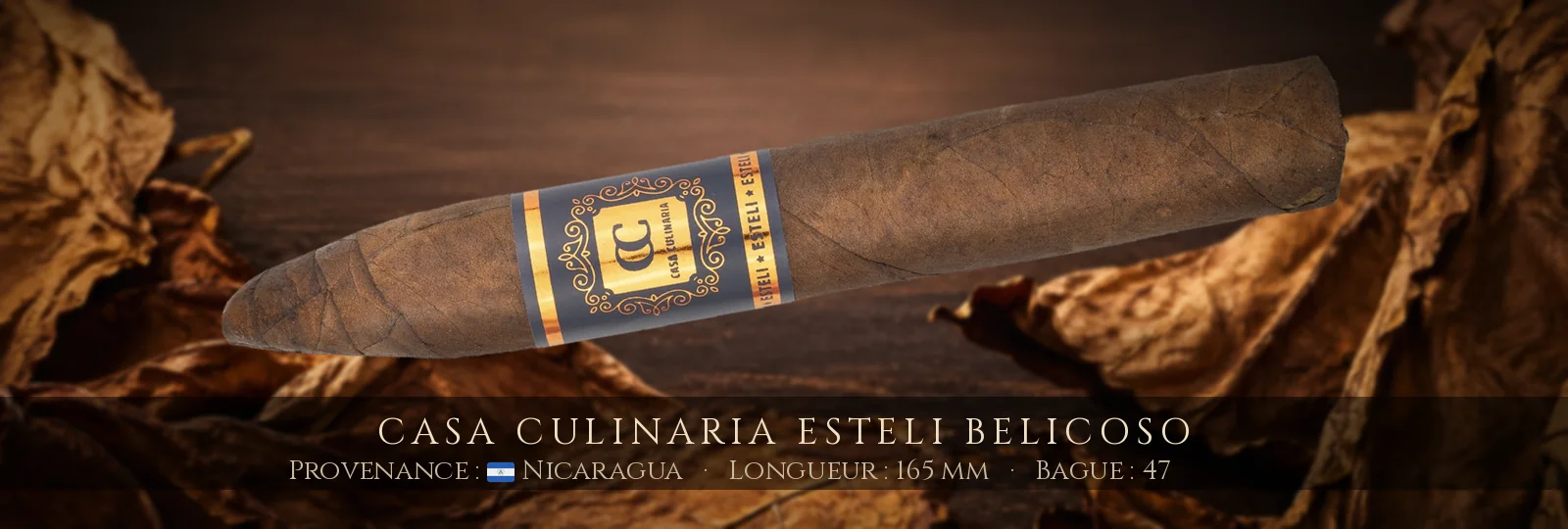 Casa Culinaria Esteli Belicoso — Casa Culinaria — Nicaragua