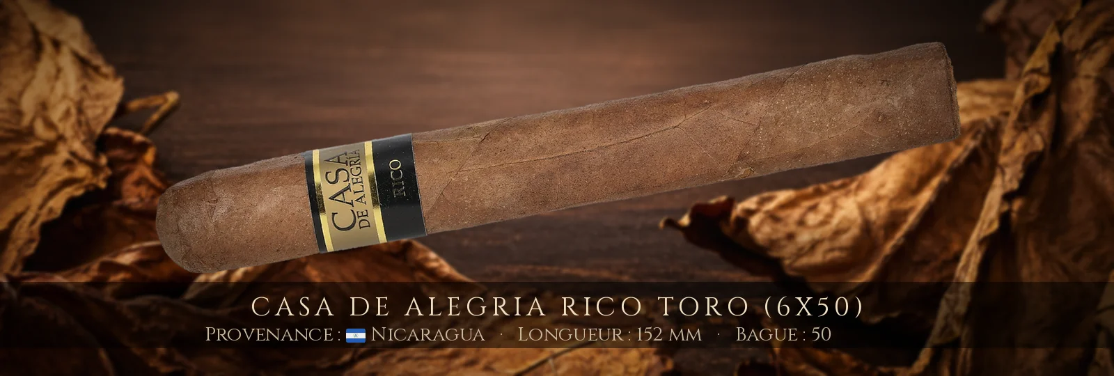 Casa de Alegria Rico Toro (6x50) — Casa de Alegria — Nicaragua