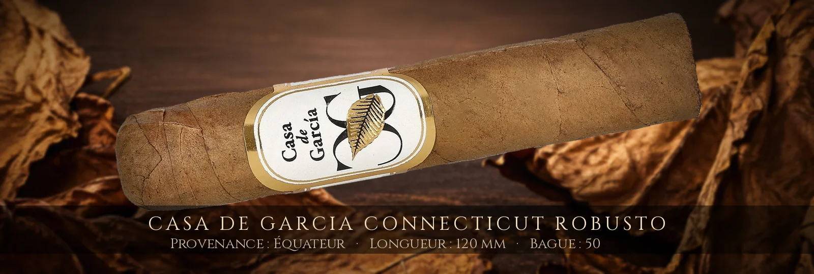 Casa de Garcia Connecticut Robusto — Casa de Garcia — Équateur
