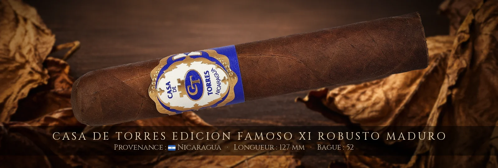 Casa de Torres Edicion Famoso XI Robusto Maduro — Casa de Torres — Nicaragua