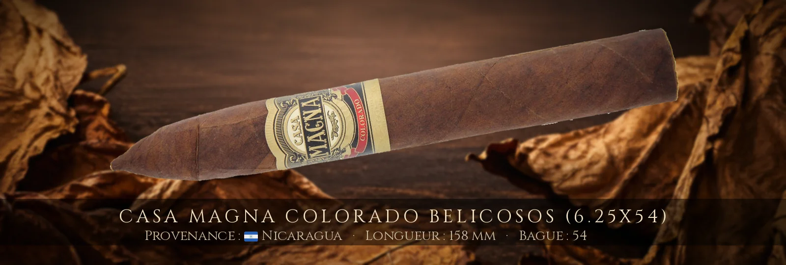 Casa Magna Colorado Belicosos (6.25X54) — Casa Magna — Nicaragua