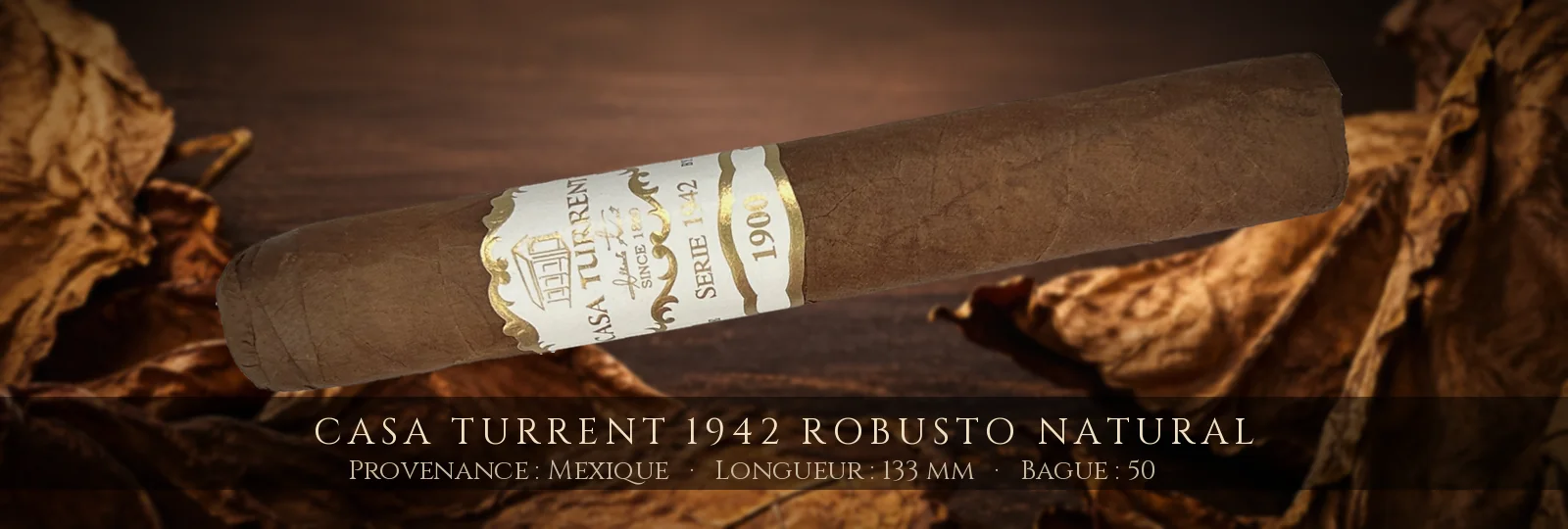 Casa Turrent 1942 Robusto NATURAL