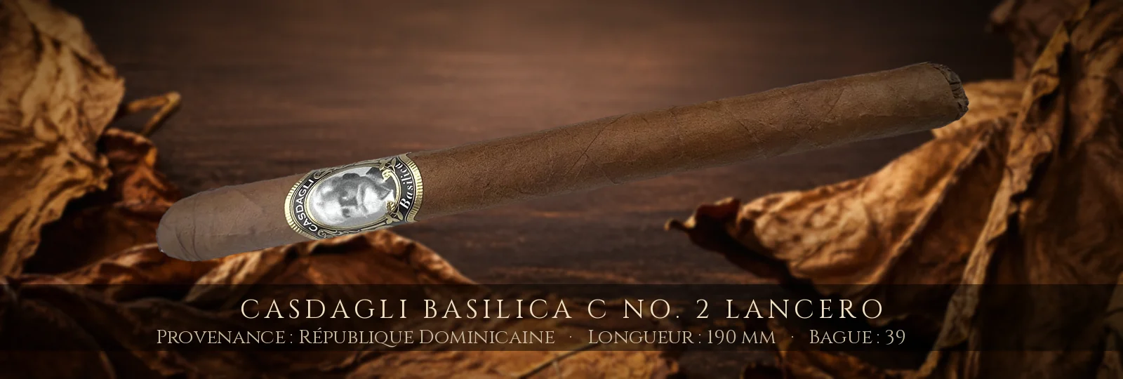 Casdagli Basilica C No. 2 Lancero — Casdagli — République Dominicaine