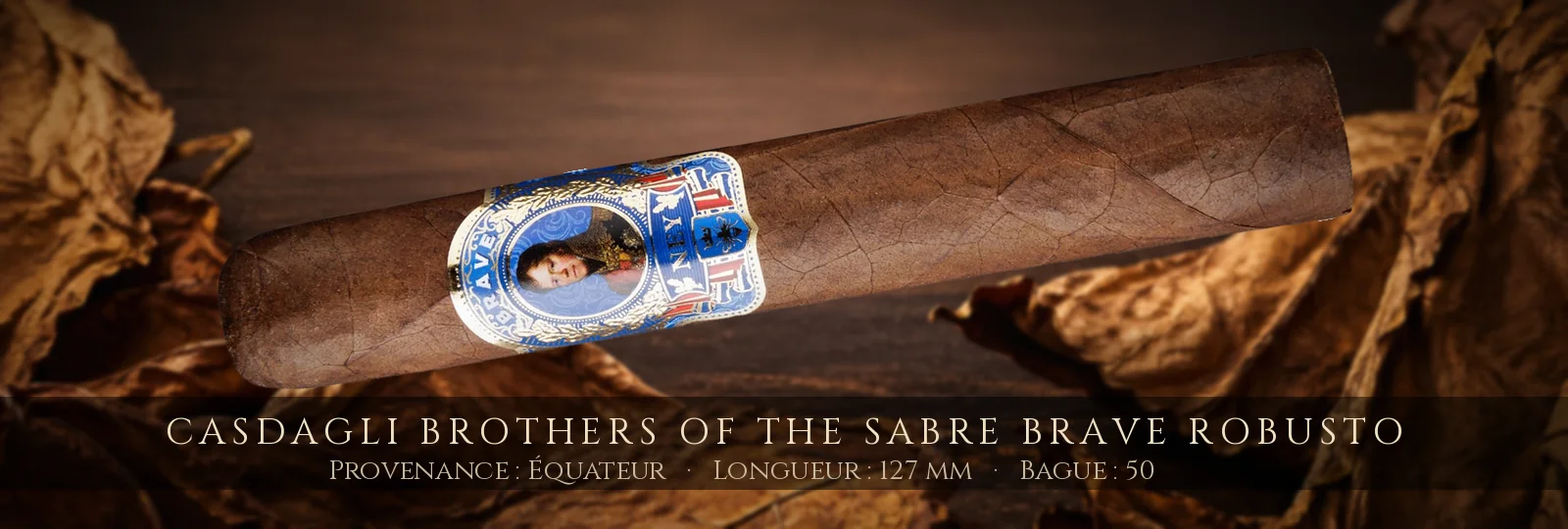 Casdagli Brothers of the Sabre Brave Robusto — Casdagli — Équateur