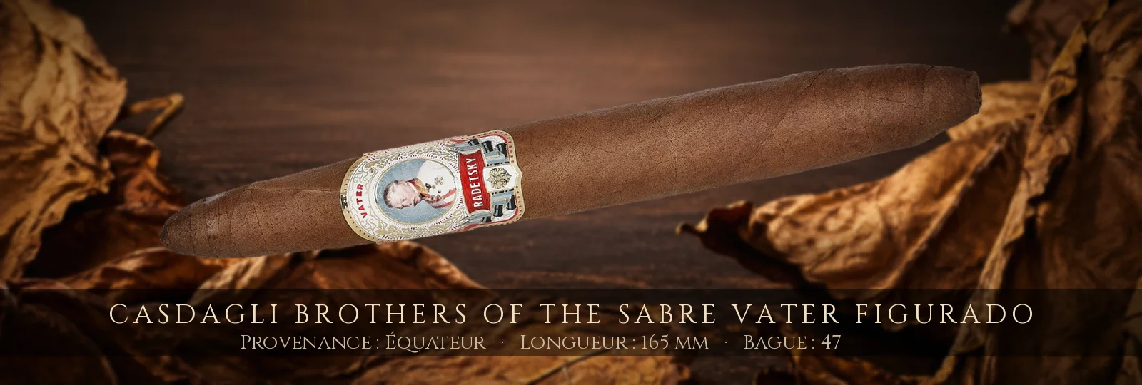 Casdagli Brothers of the Sabre Vater Figurado — Casdagli — Équateur