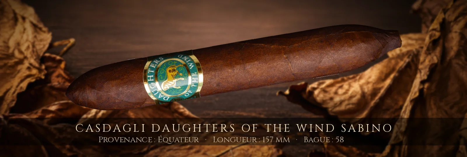 Casdagli Daughters of the Wind Sabino — Casdagli — Équateur