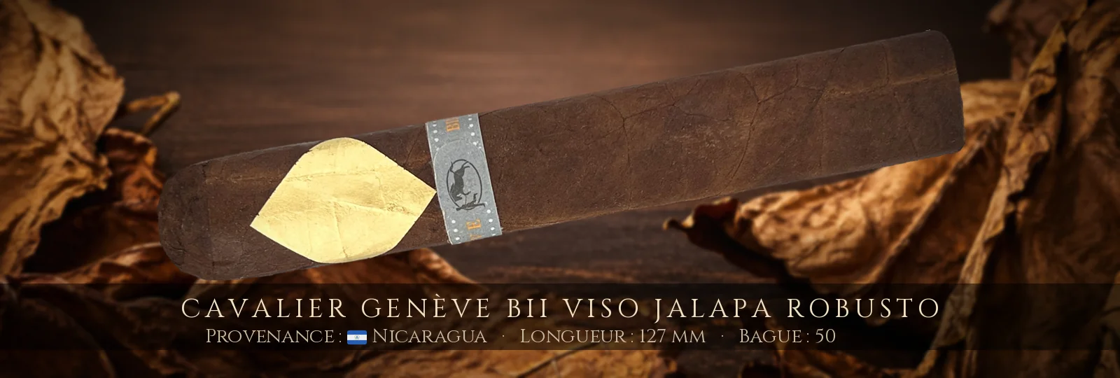 Cavalier Genève BII Viso Jalapa Robusto — Cavalier Genève — Nicaragua