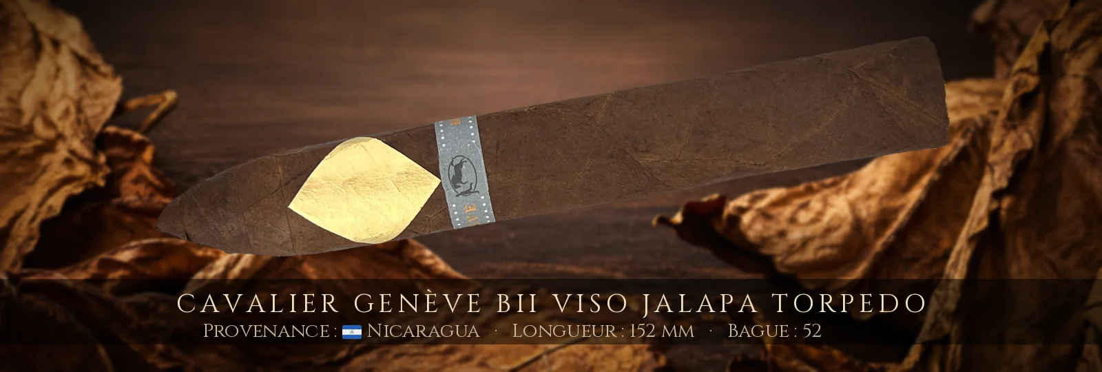 Cavalier Genève BII Viso Jalapa Torpedo — Cavalier Genève — Nicaragua