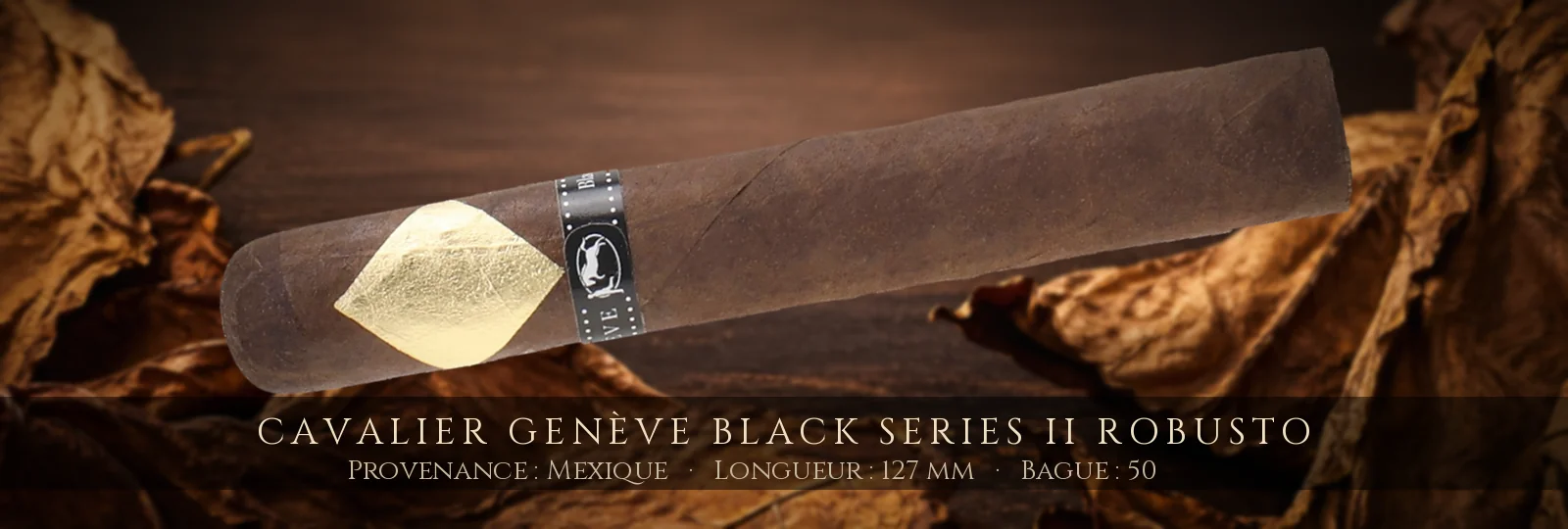 Cavalier Genève Black Series II Robusto