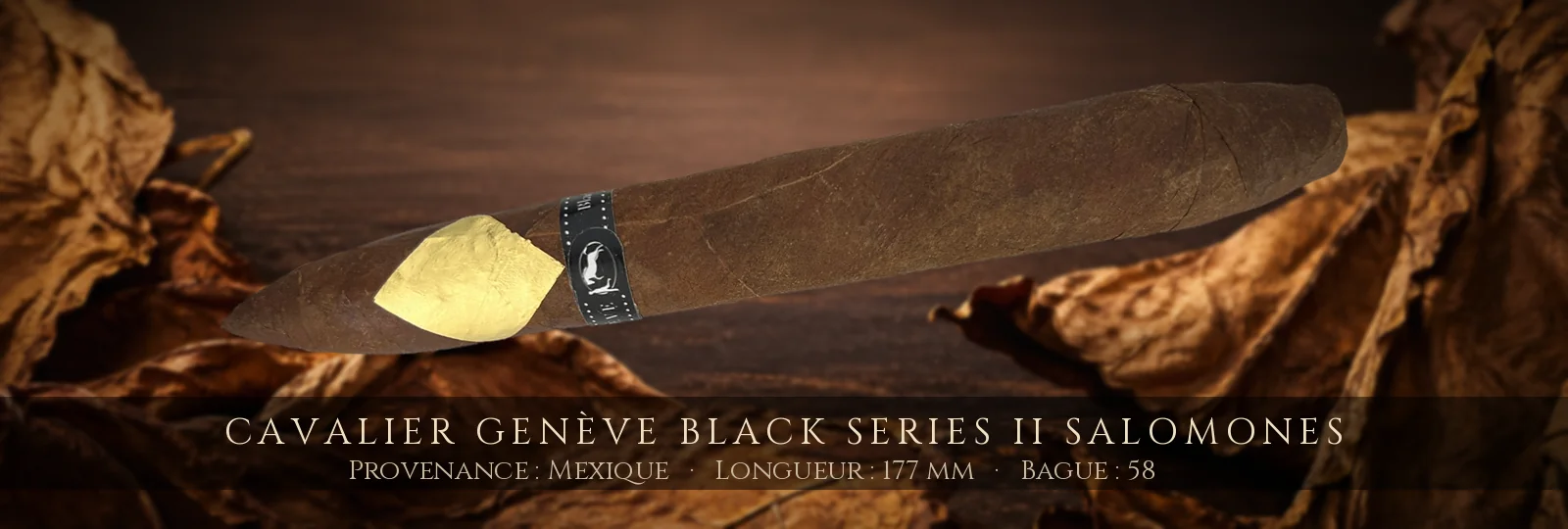Cavalier Genève Black Series II Salomones — Cavalier Genève — Mexique