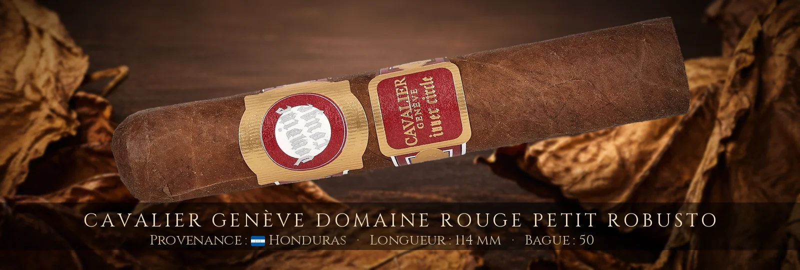 Cavalier Genève Domaine Rouge Petit Robusto — Cavalier Genève — Honduras