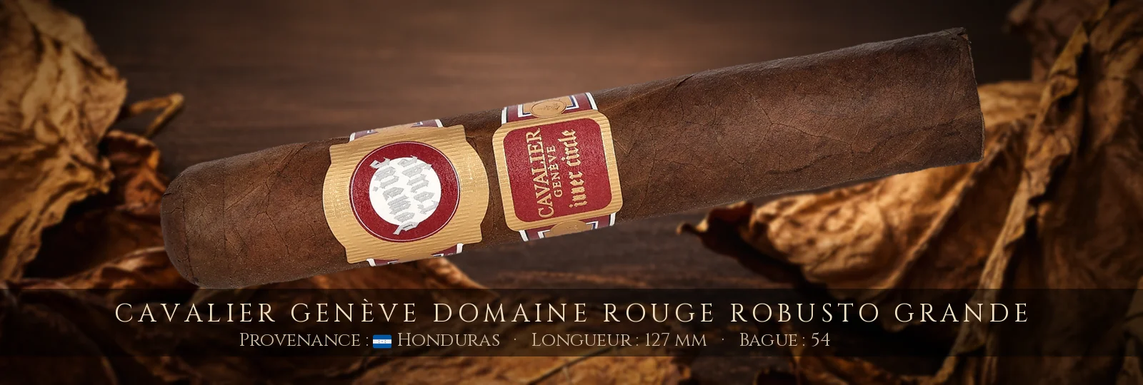 Cavalier Genève Domaine Rouge Robusto Grande — Cavalier Genève — Honduras