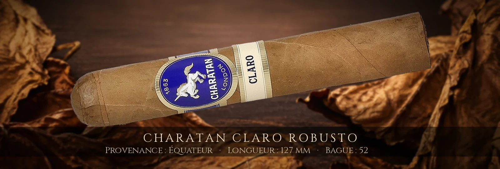 Charatan Claro Robusto — Charatan — Équateur