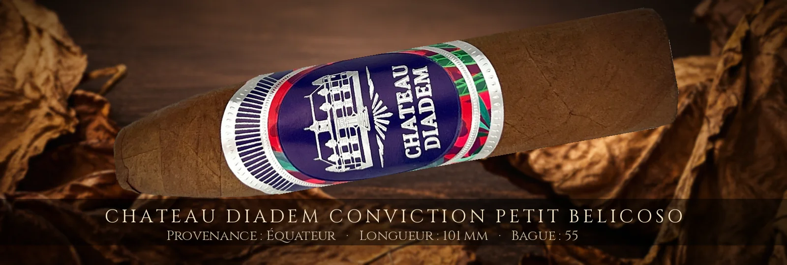Chateau Diadem Conviction Petit Belicoso — Chateau Diadem — Équateur
