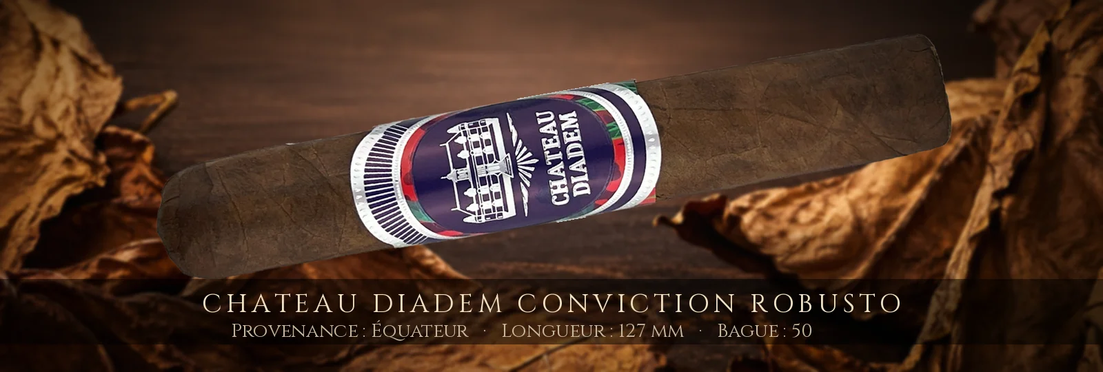 Chateau Diadem Conviction Robusto — Chateau Diadem — Équateur