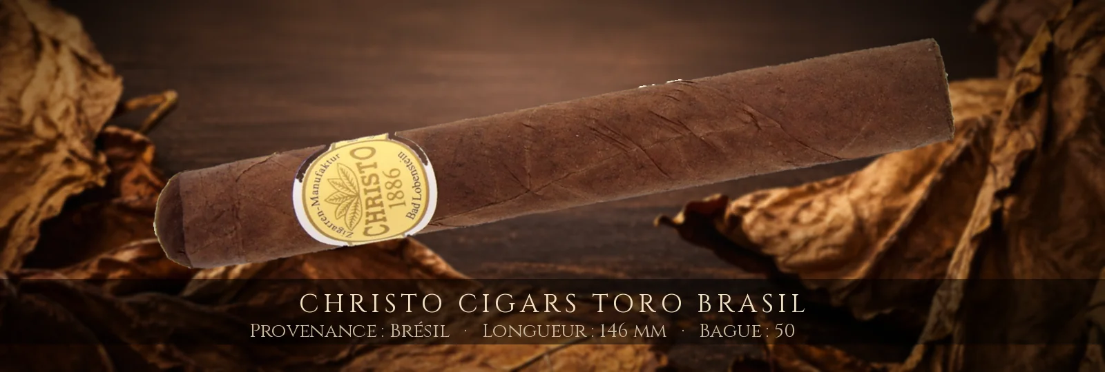 Christo Cigars Toro Brasil — Christo — Brésil