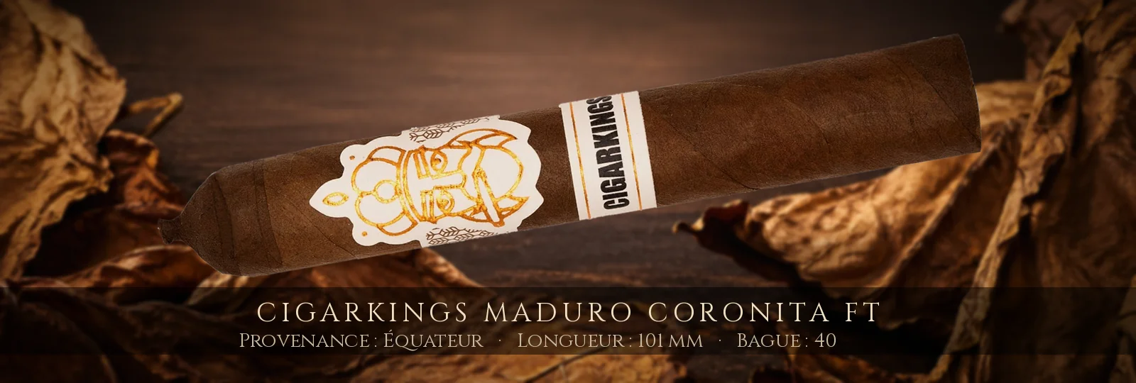 Cigarkings Maduro Coronita FT — Cigarkings — Équateur