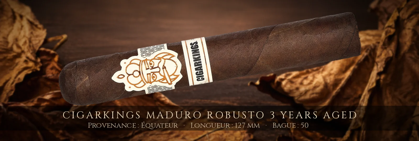 Cigarkings Maduro Robusto 3 Years aged — Cigarkings — Équateur