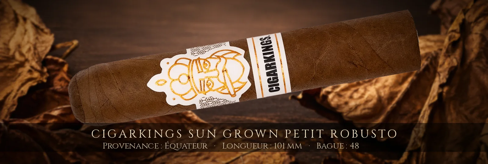 Cigarkings Sun Grown Petit Robusto — Cigarkings — Équateur