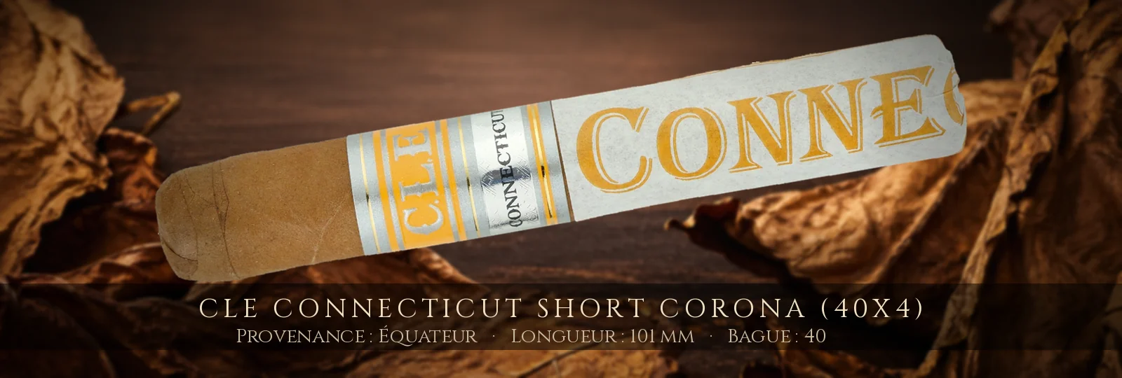 CLE Connecticut Short Corona (40x4) — CLE — Équateur