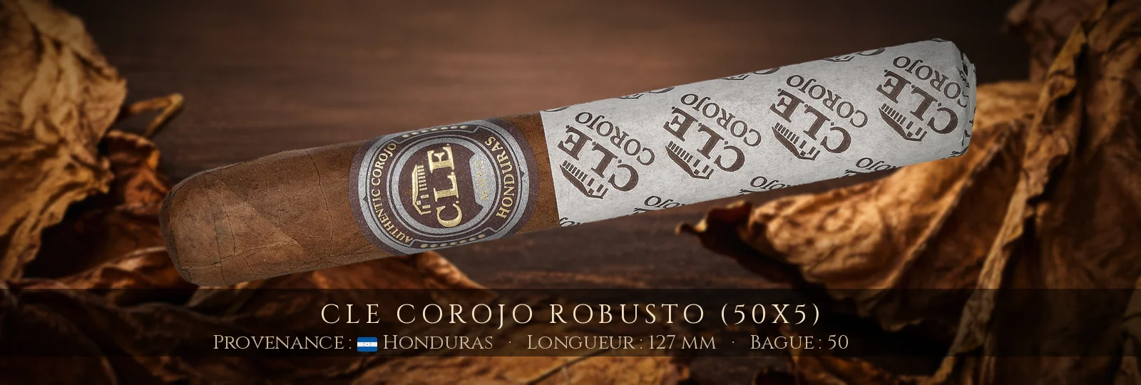 CLE Corojo Robusto (50x5) — CLE — Honduras
