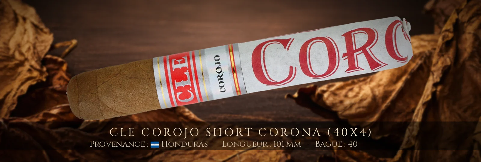 CLE Corojo Short Corona (40x4) — CLE — Honduras