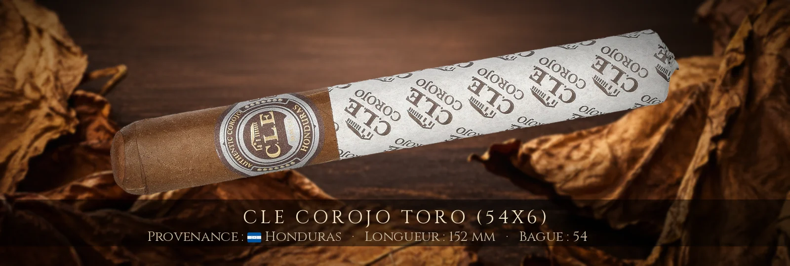 CLE Corojo Toro (54x6) — CLE — Honduras