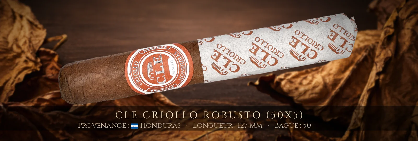 CLE Criollo Robusto (50x5) — CLE — Honduras