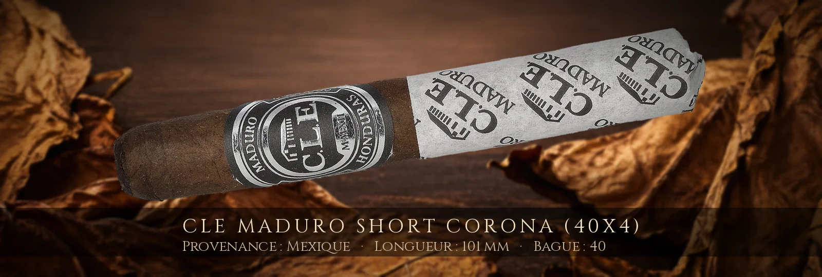 CLE Maduro Short Corona (40x4) — CLE — Mexique