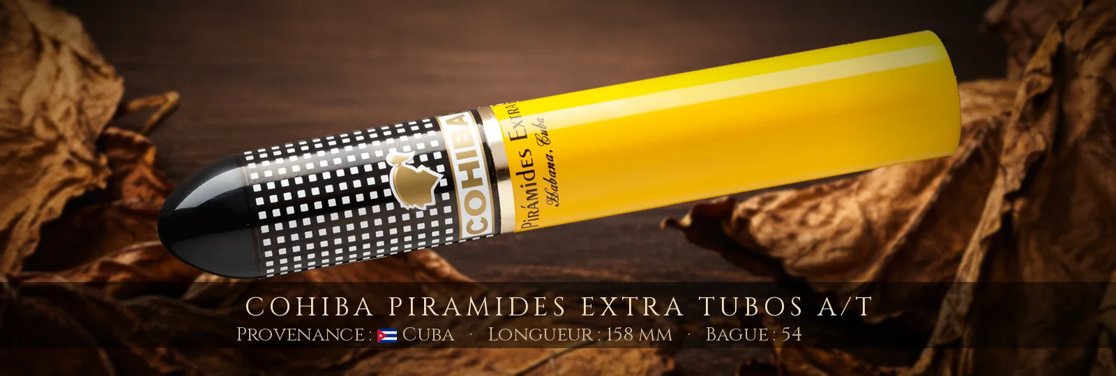 Cohiba Piramides Extra Tubos A/T