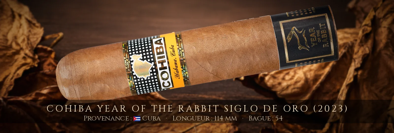 Cohiba Year Of The Rabbit Siglo de Oro (2023) — Cohiba — Cuba