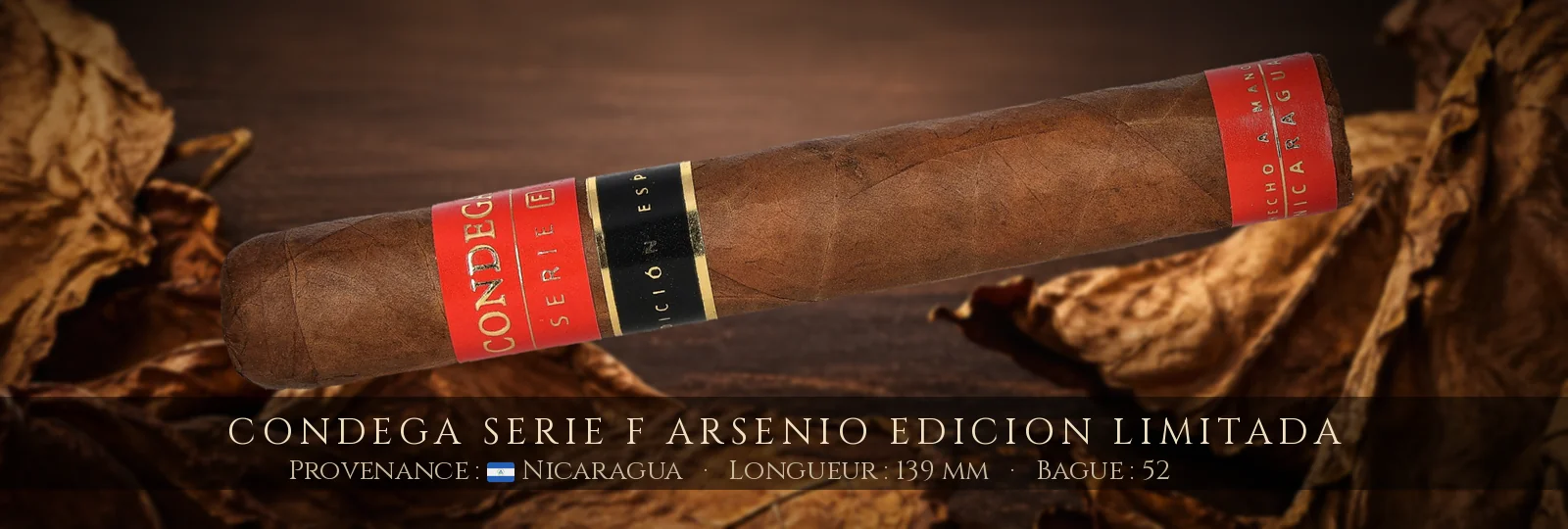 Condega Serie F Arsenio Edicion Limitada — Condega — Nicaragua