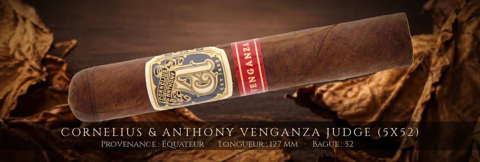 Cornelius & Anthony Venganza Judge (5x52) — Cornelius & Anthony — Équateur