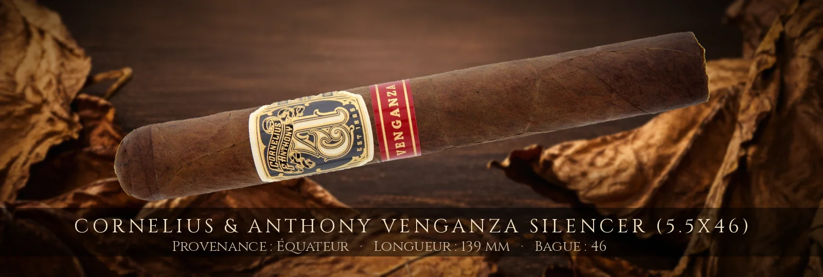 Cornelius & Anthony Venganza Silencer (5.5x46) — Cornelius & Anthony — Équateur