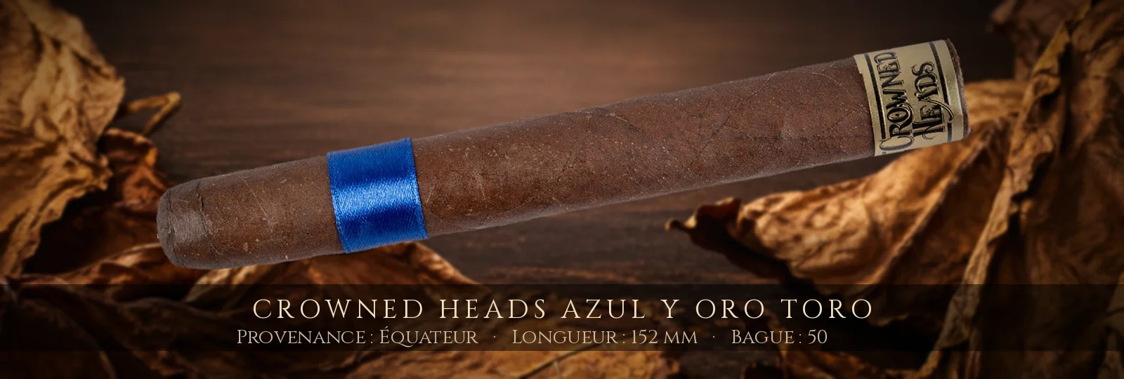 Crowned Heads Azul y Oro Toro — Crowned Heads — Équateur