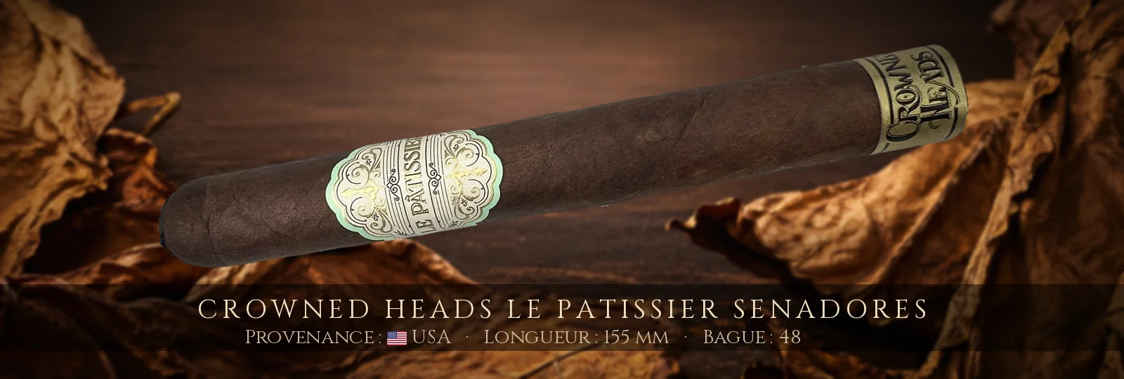 Crowned Heads Le Patissier Senadores — Crowned Heads — USA