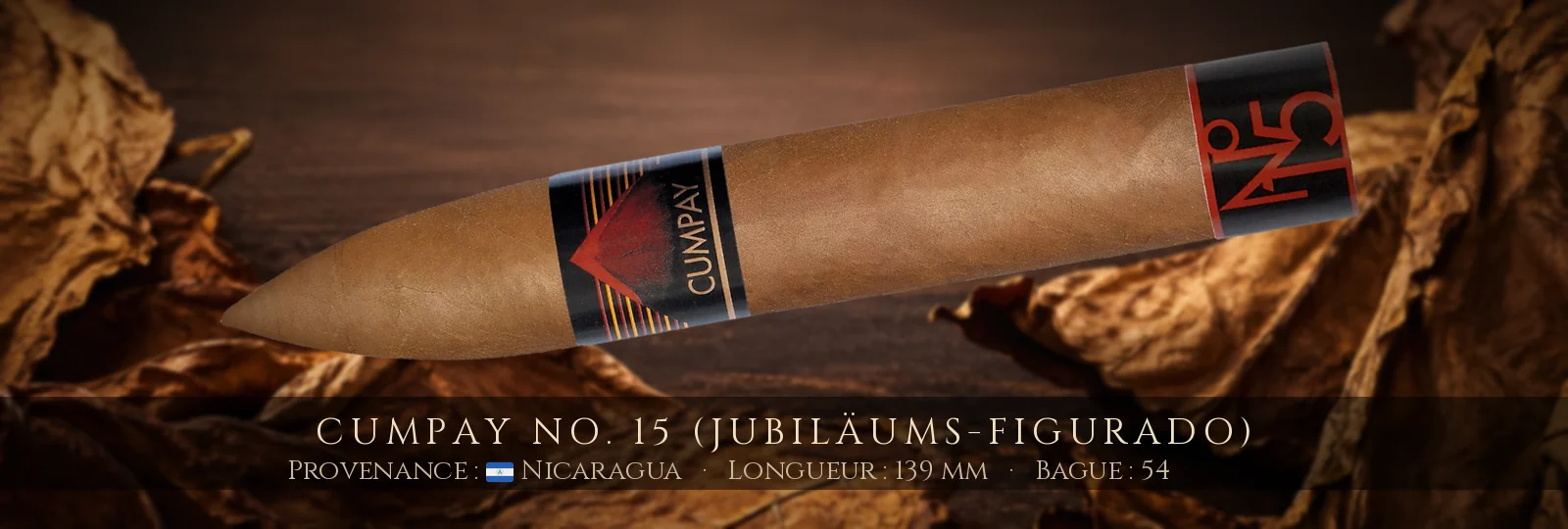 Cumpay No. 15 (Jubiläums-Figurado) — Cumpay — Nicaragua
