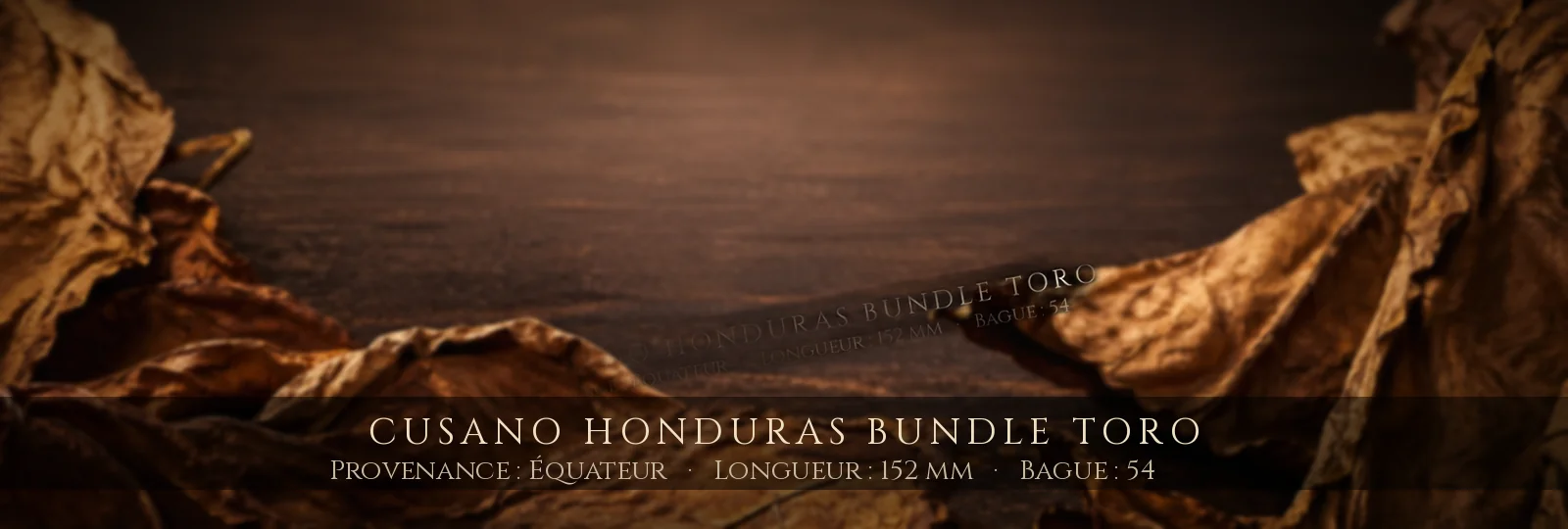 Cusano Honduras Bundle Toro — Cusano — Équateur