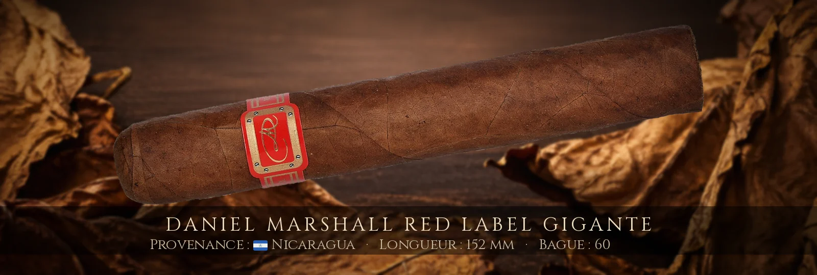 Daniel Marshall Red Label Gigante — Daniel Marshall — Nicaragua