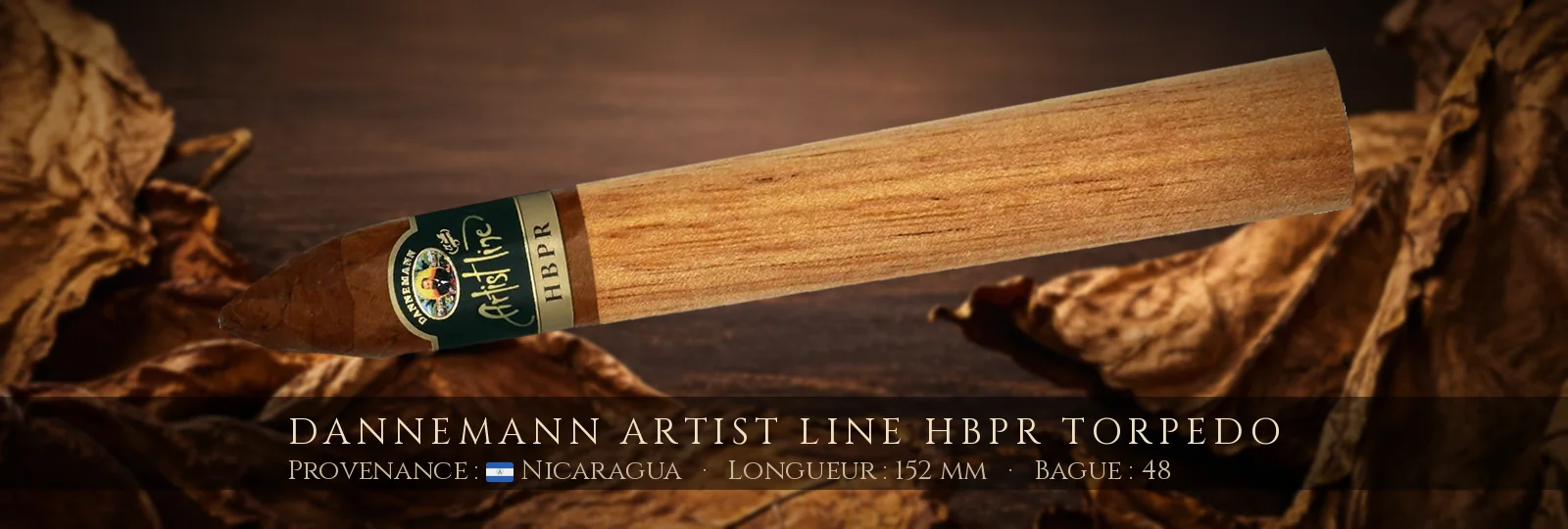 Dannemann Artist Line HBPR Torpedo — Dannemann — Nicaragua