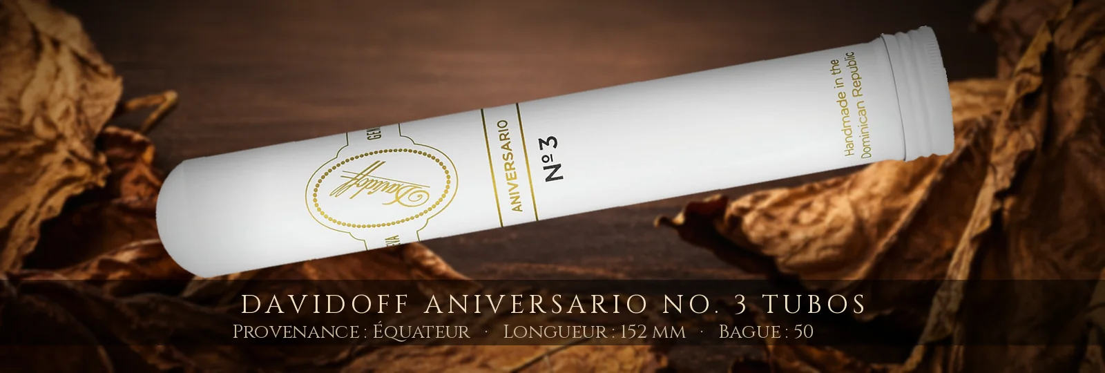 Davidoff Aniversario No. 3 Tubos — Davidoff — Équateur