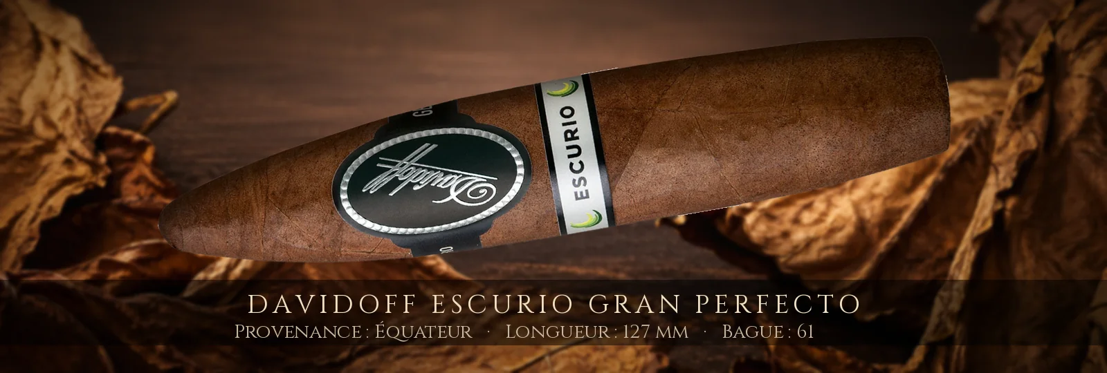 Davidoff Escurio Gran Perfecto — Davidoff — Équateur