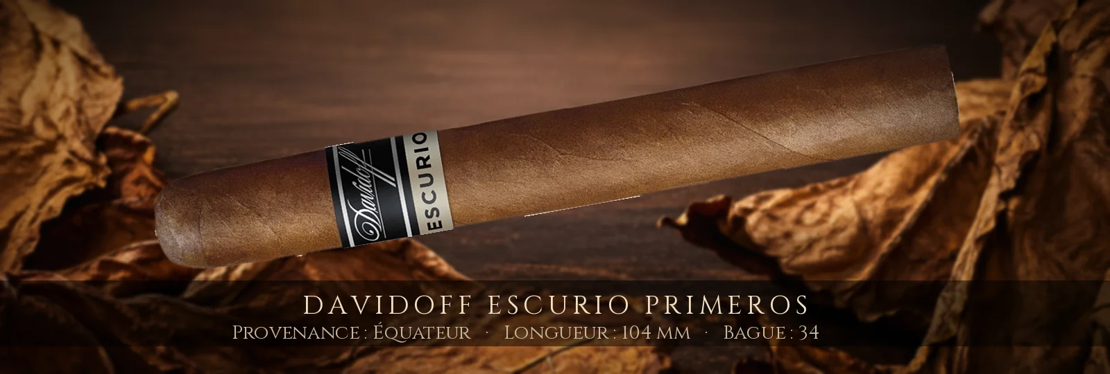 Davidoff Escurio Primeros — Davidoff — Équateur