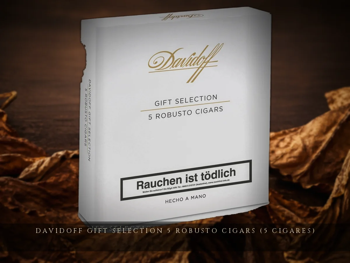 Davidoff Gift Selection 5 Robusto Cigars (5 cigares) — Davidoff