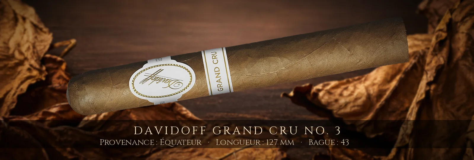 Davidoff Grand Cru No. 3 — Davidoff — Équateur