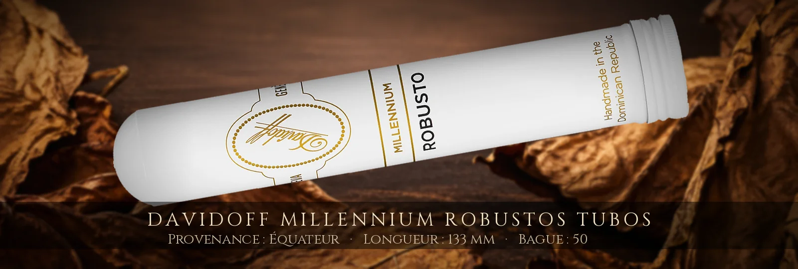 Davidoff Millennium Robustos Tubos — Davidoff — Équateur