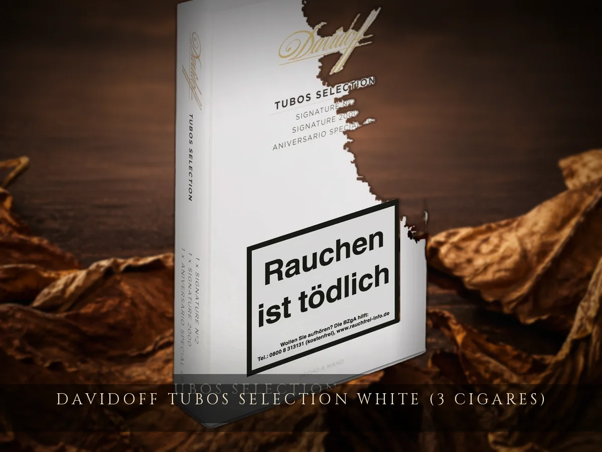 Davidoff Tubos Selection White (3 cigares) — Davidoff
