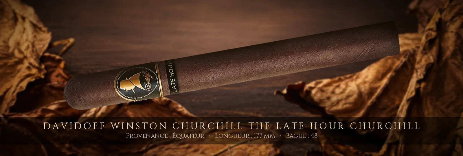Davidoff Winston Churchill The Late Hour Churchill — Davidoff — Équateur