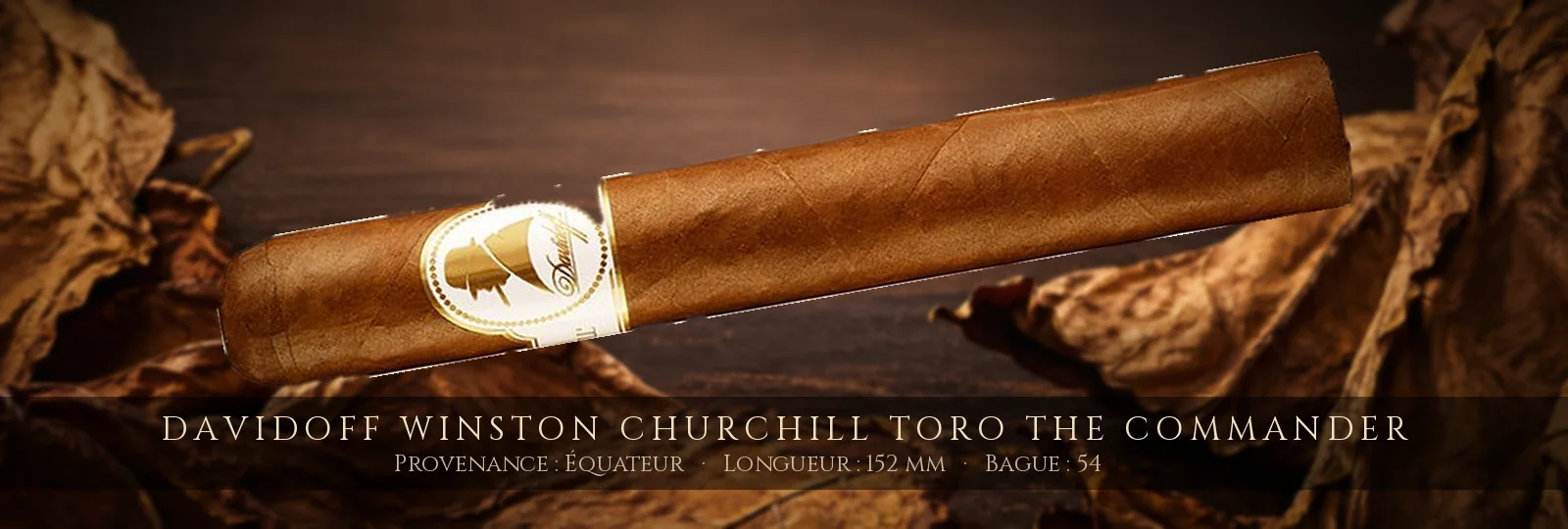 Davidoff Winston Churchill Toro The Commander — Davidoff — Équateur